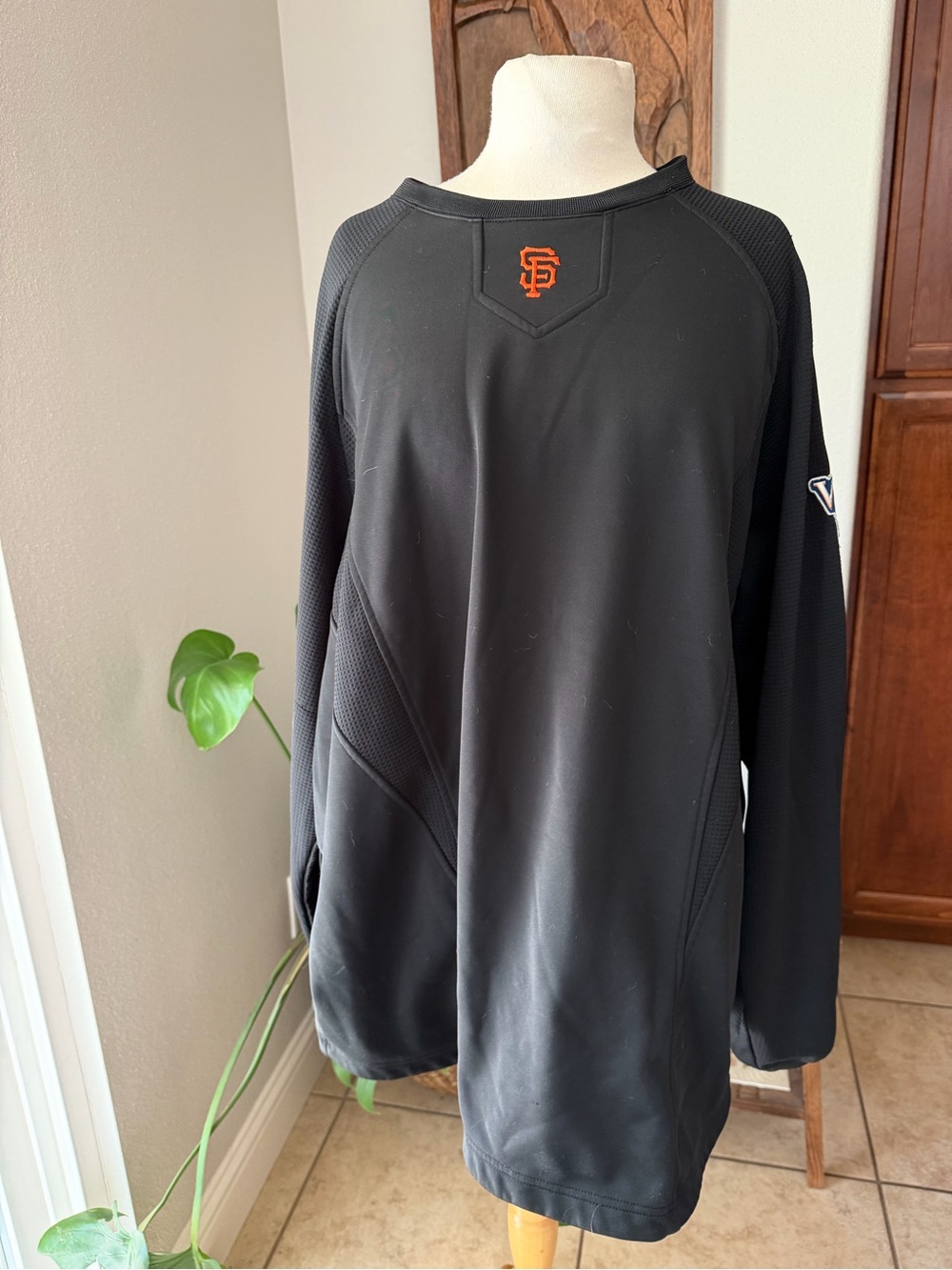 Majestic SF Giants 2010 World Series Therma Base Pullover 3X